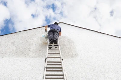 Peinture extérieure au Menoux — façades et ravalement